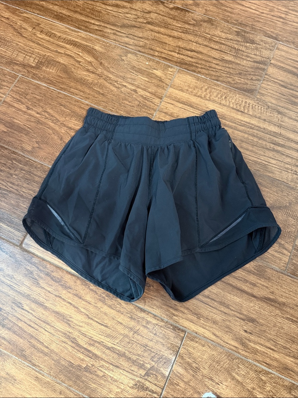 lululemon athletica Black Athletic Running Shorts
